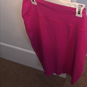 Hot pink 3 1/4 skirt, BeBe